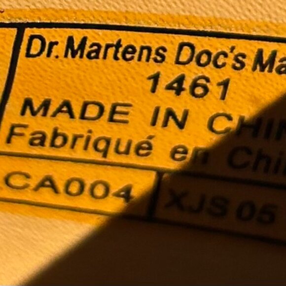 Dr. Martens Docs 1461 Three Hole Shoes EU 41 Men 8 Lady 9 - Picture 10 of 10